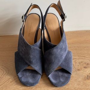 Banana Republic suede heels